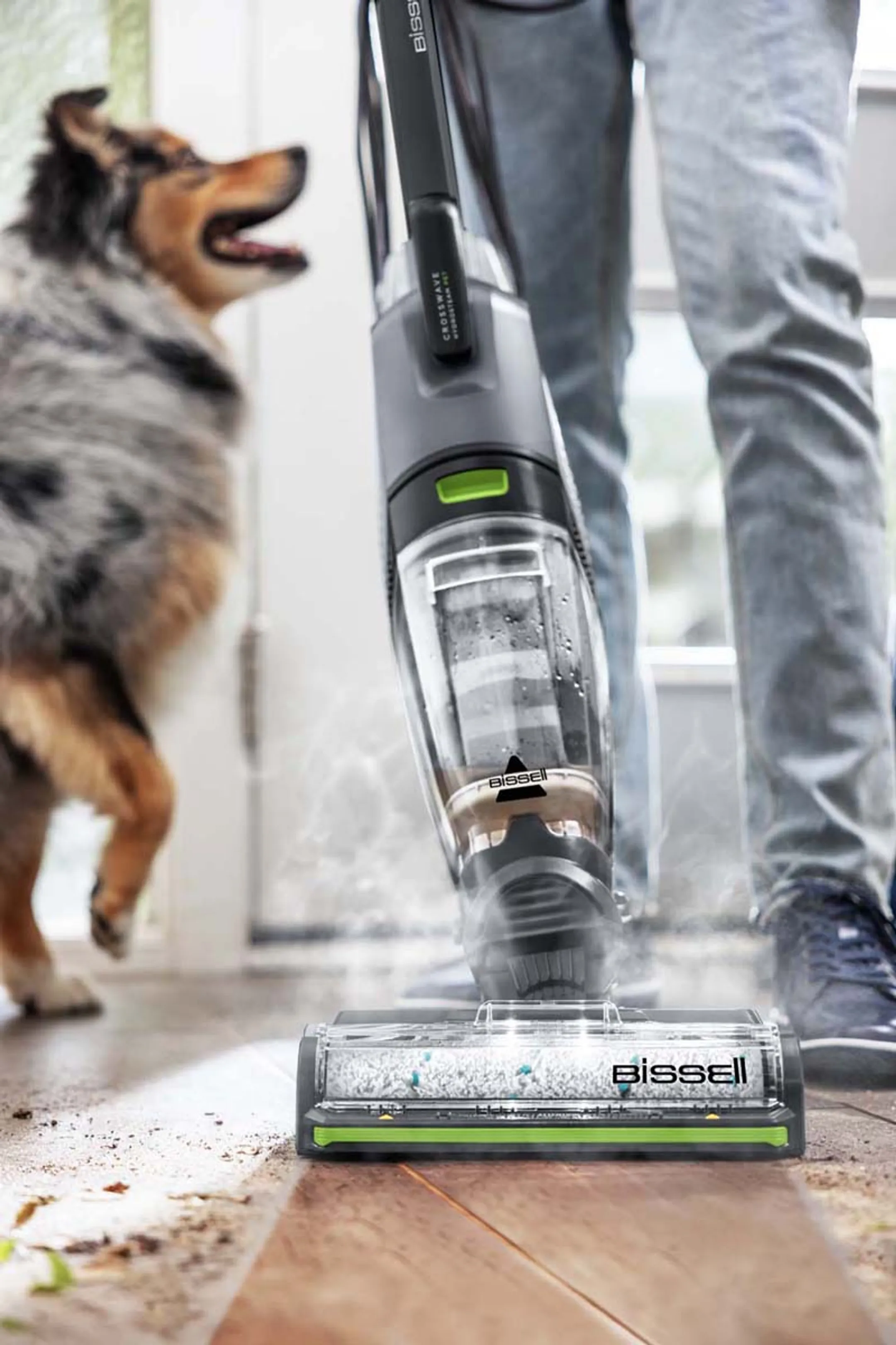 Bissell Vloerreiniger CrossWave HydroSteam Pet Pro