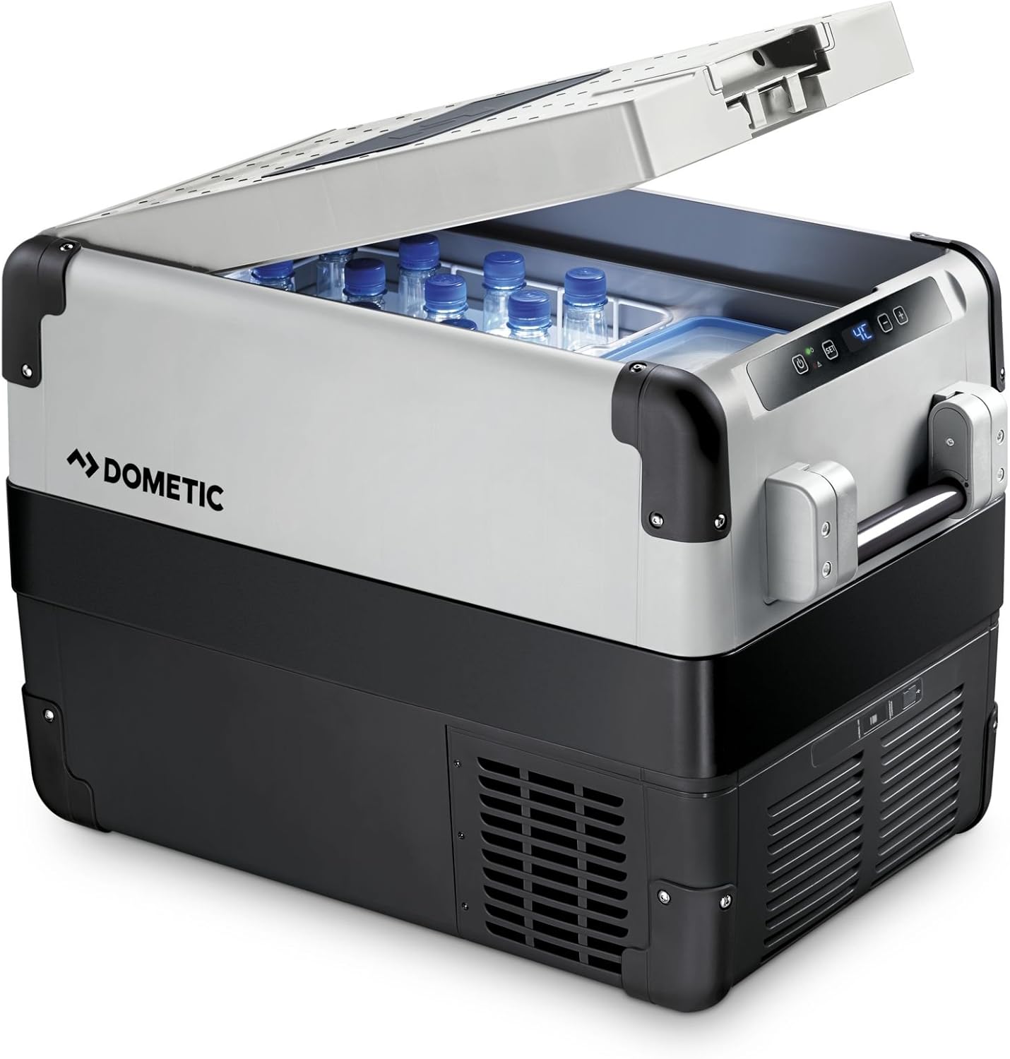 DOMETIC CFX 40 Kompressor-Kühlbox, 38 Liter, 12/24 V und 230 V für Auto, LKW, Boot, Wohnmobil und Steckdose, mit USB Anschluss