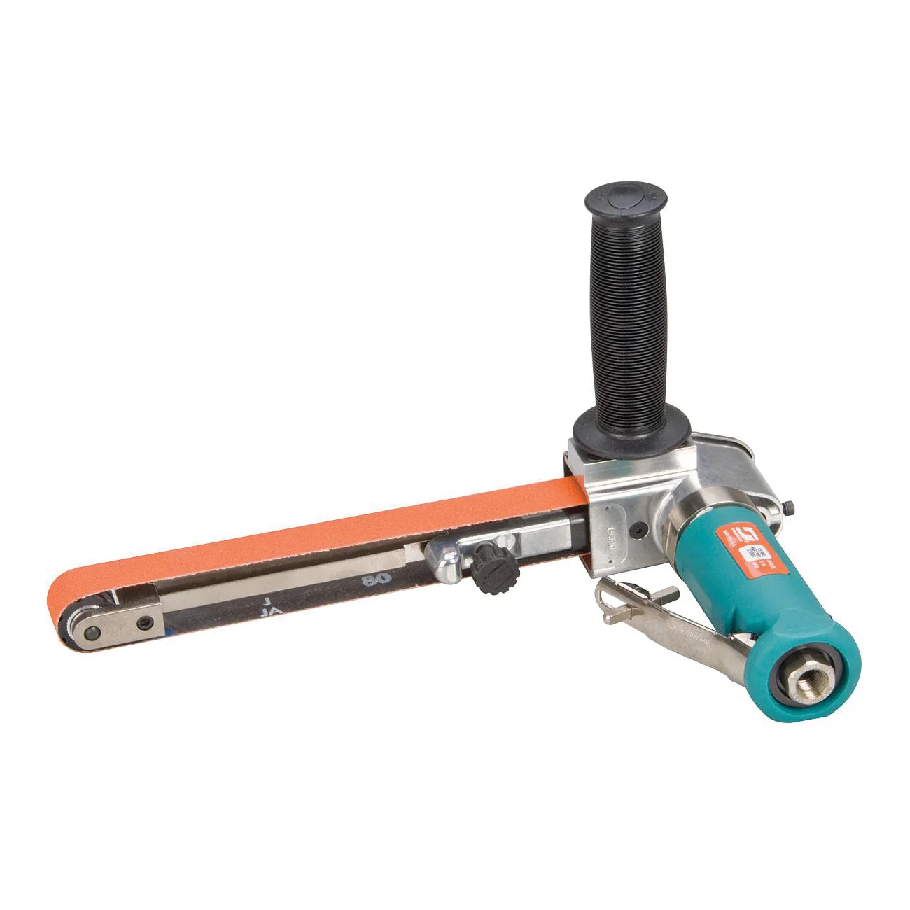 Dynabrade Dynafile 15360  ~  Dynafile III Abrasive Belt Machine .7 Hp Right Angle 23000 Rpm Front Exhaust For 1/4 1X24 L Belts