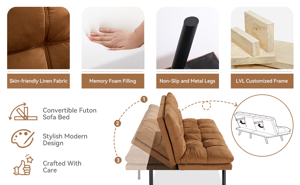 brown couch