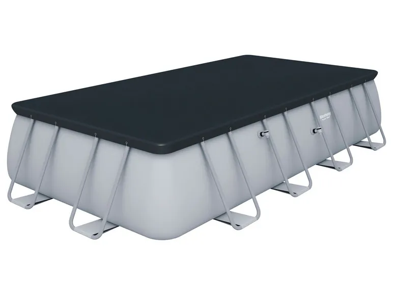 Power Steel™ Frame Pool Komplett-Set, eckig