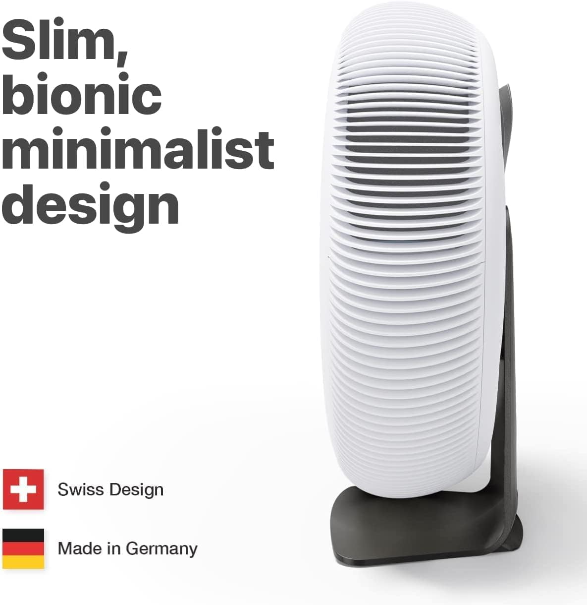 IQAir Luftreiniger für große Räume [Haus, Küche, Wohnzimmer, Schlafzimmer, Büro] Atem X HyperHEPA-Filter [Viren, Bakterien, Allergene, Asthmaauslöser, Rauch, Schimmel, Haustiere] Made in Germany