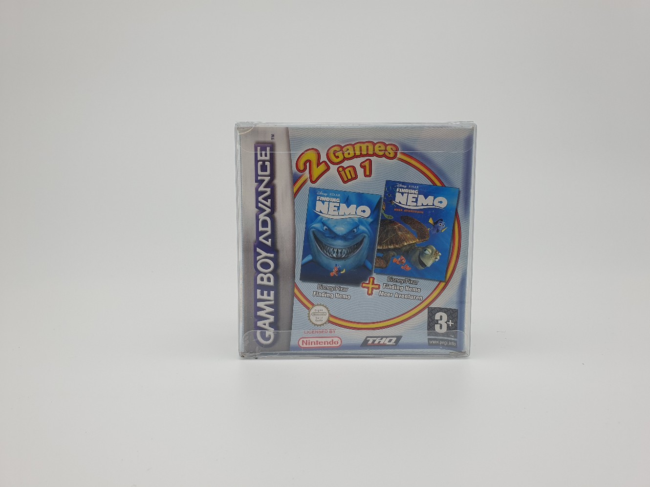 2 Games in 1 Finding Nemo + Finding Nemo Meer Avonturen GBA