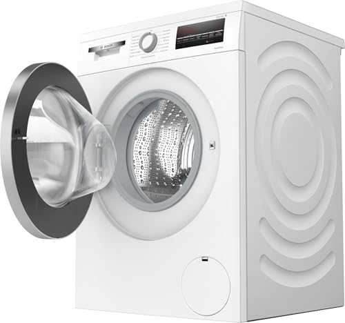 2025 Bosch WUU28T70, Serie 6, Lavatrice, 8 kg, 1400 giri/min, Sotto Piano, Lavaggio Rapido con SpeedPerfect, Funzione Aggiungi Capi, Hygiene Plus, VarioTrommel, Silenziosa grazie a EcoSilence Drive, Display LED, Bianco