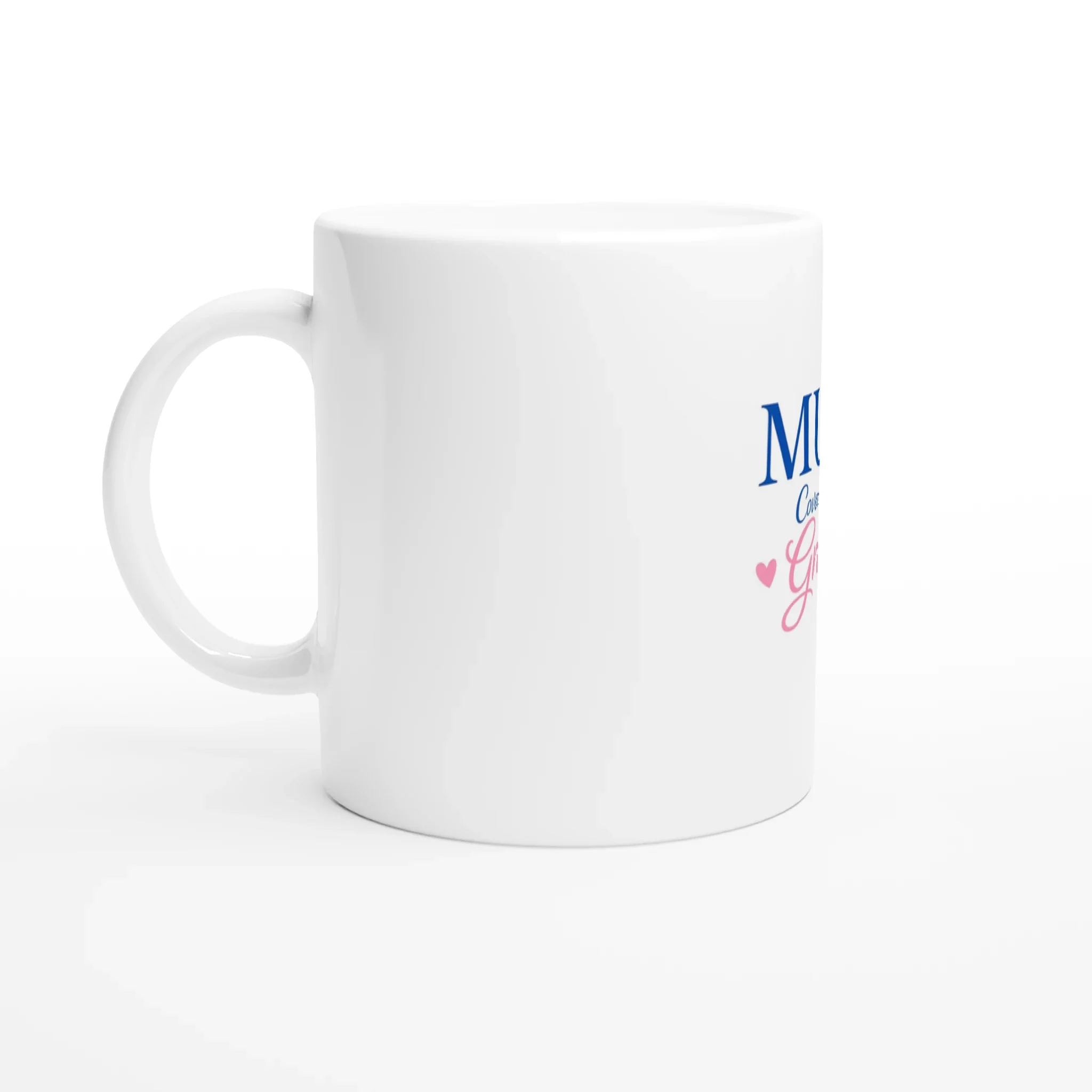 BGSM White 11oz Ceramic Mug