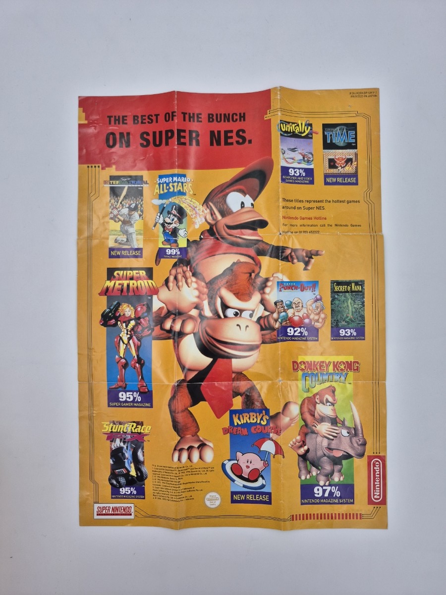 Nintendo Promotiefolder/Poster NES & GB