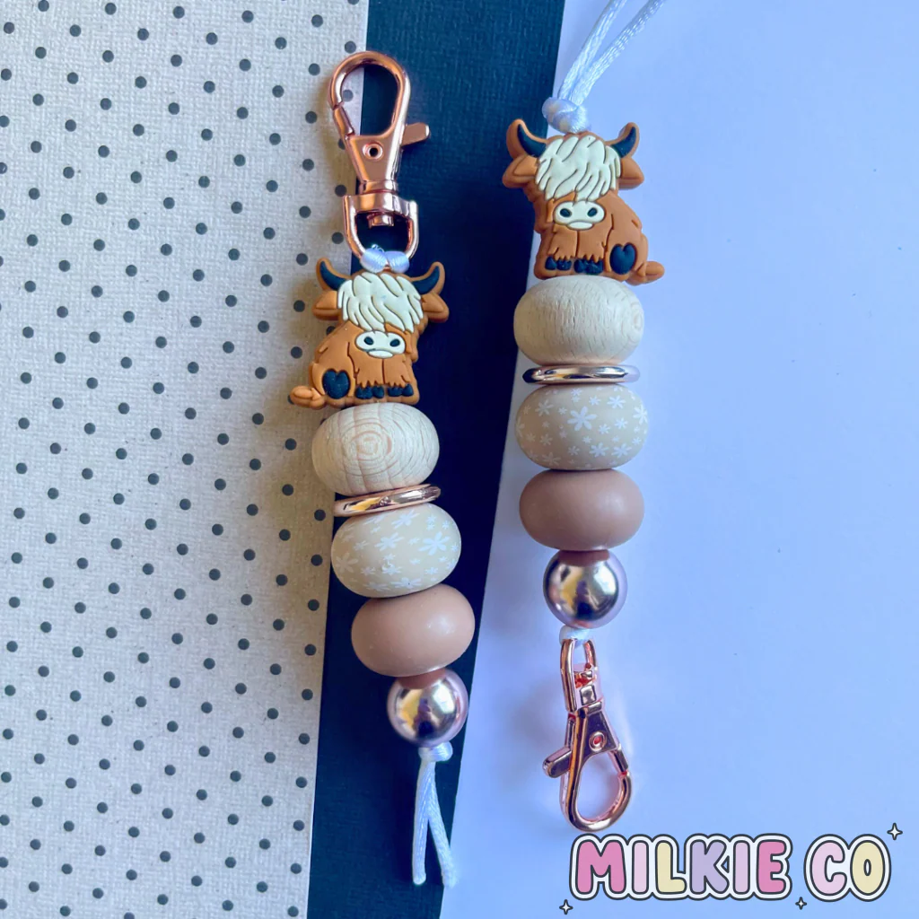 Highland Cow Lanyard