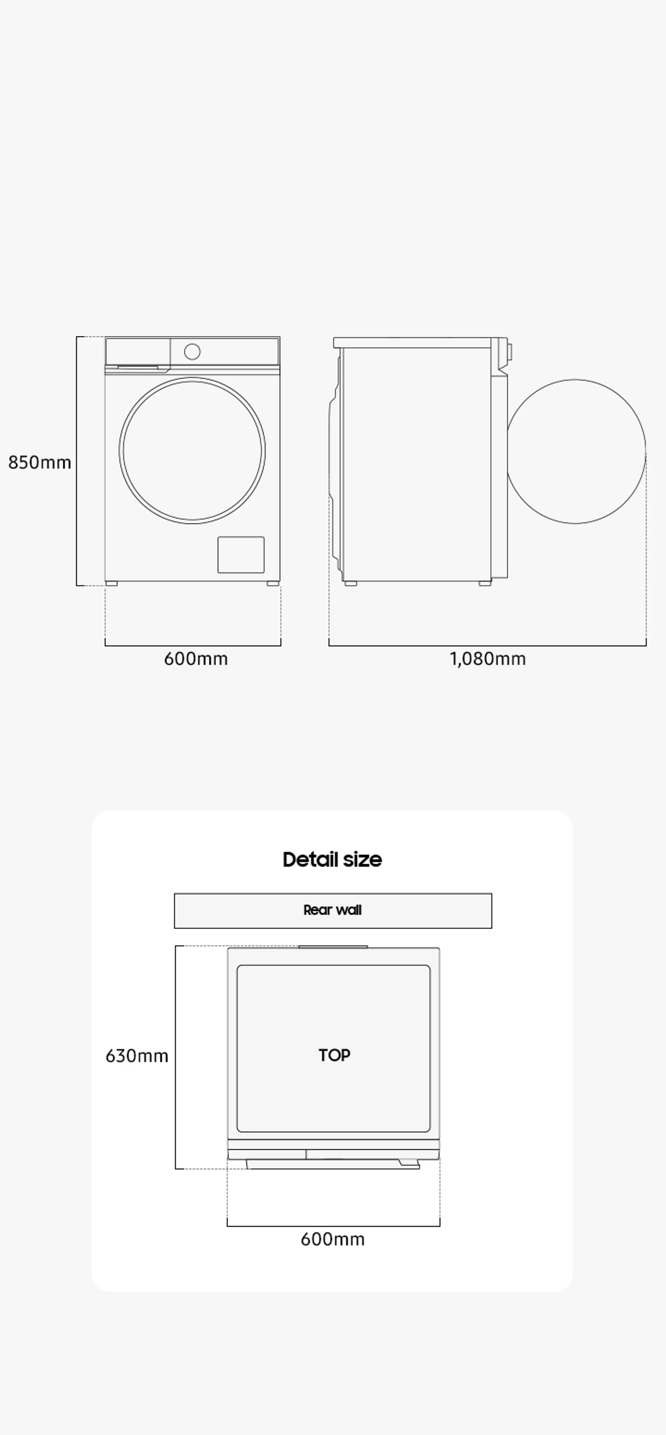 Samsung Wasmachine WW90DG6U25LK SuperSpeed