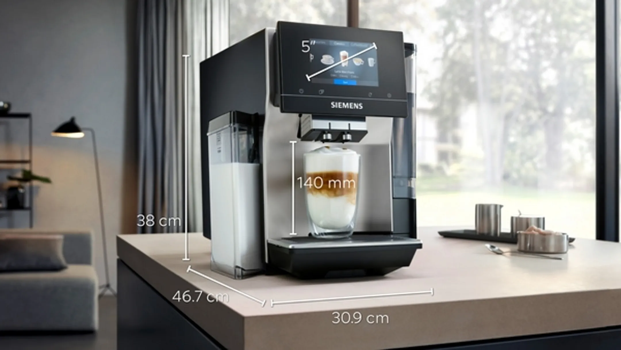 Siemens Volautomatische Espressomachine EQ700 TQ713R03