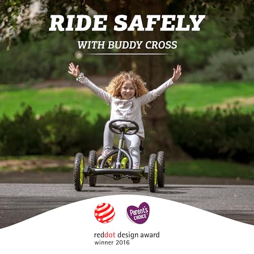 BERG Buddy Cross Pedal GoKart | Veicolo per bambini a pedale, con elevati standard di sicurezza, pneumatici e ruota libera, giocattolo per bambini di età compresa tra 3 e 8 anni : Amazon.it: Giochi e giocattoli