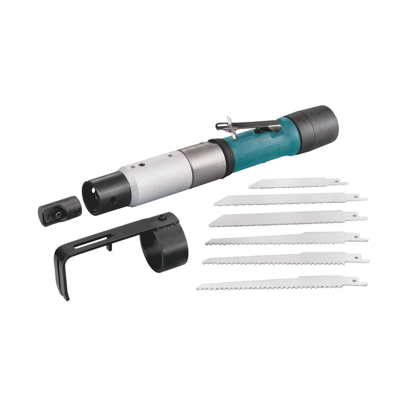 Dynabrade Stockade 12206  ~  Stockade Reciprocating Saw Versatility Kit .4 Hp Straight-Line 13/32 Inch 2400 Spm