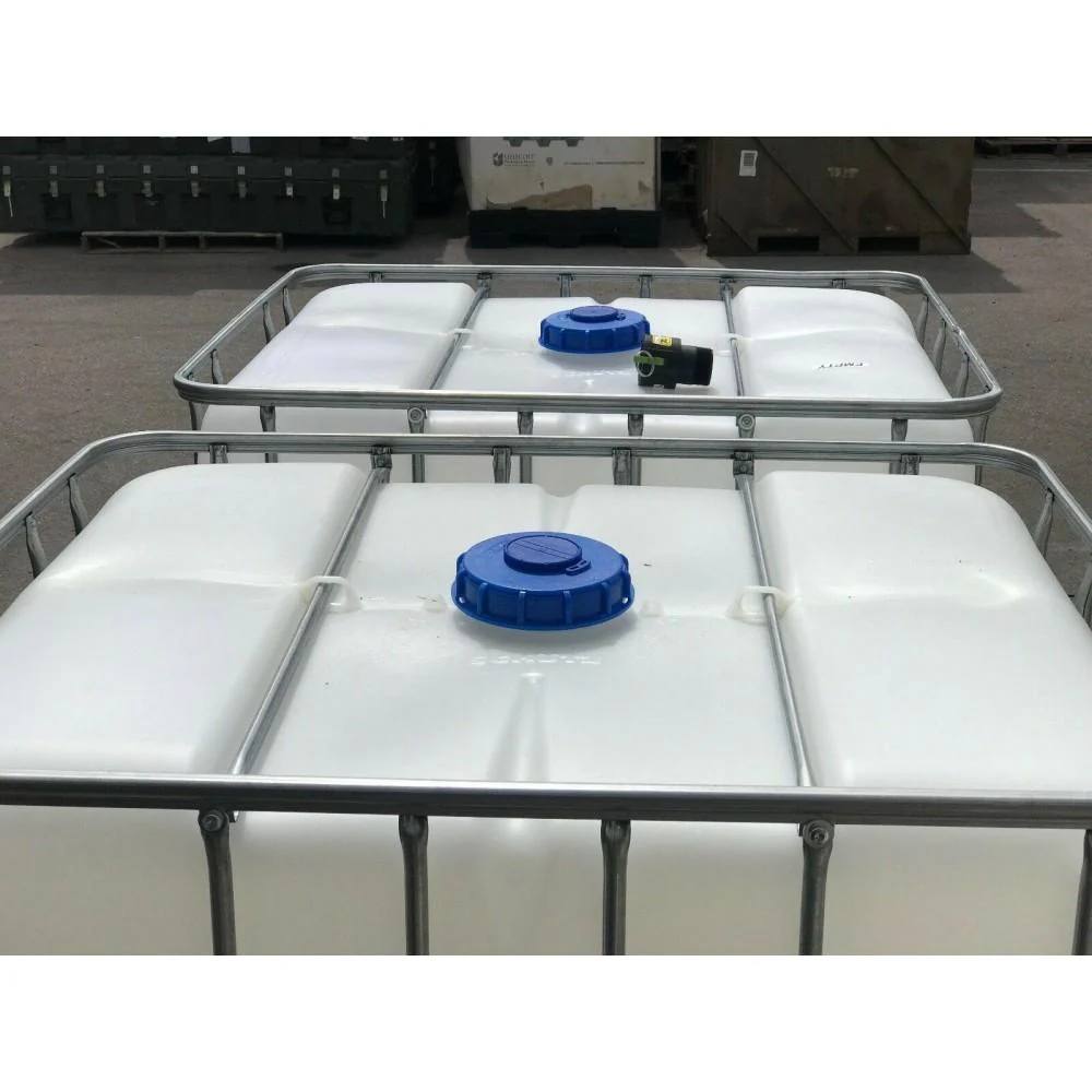 330 gallon űrtartalmú élelmiszeripari IBC tartály | Ivóvíz, esővízgyűjtő konténer