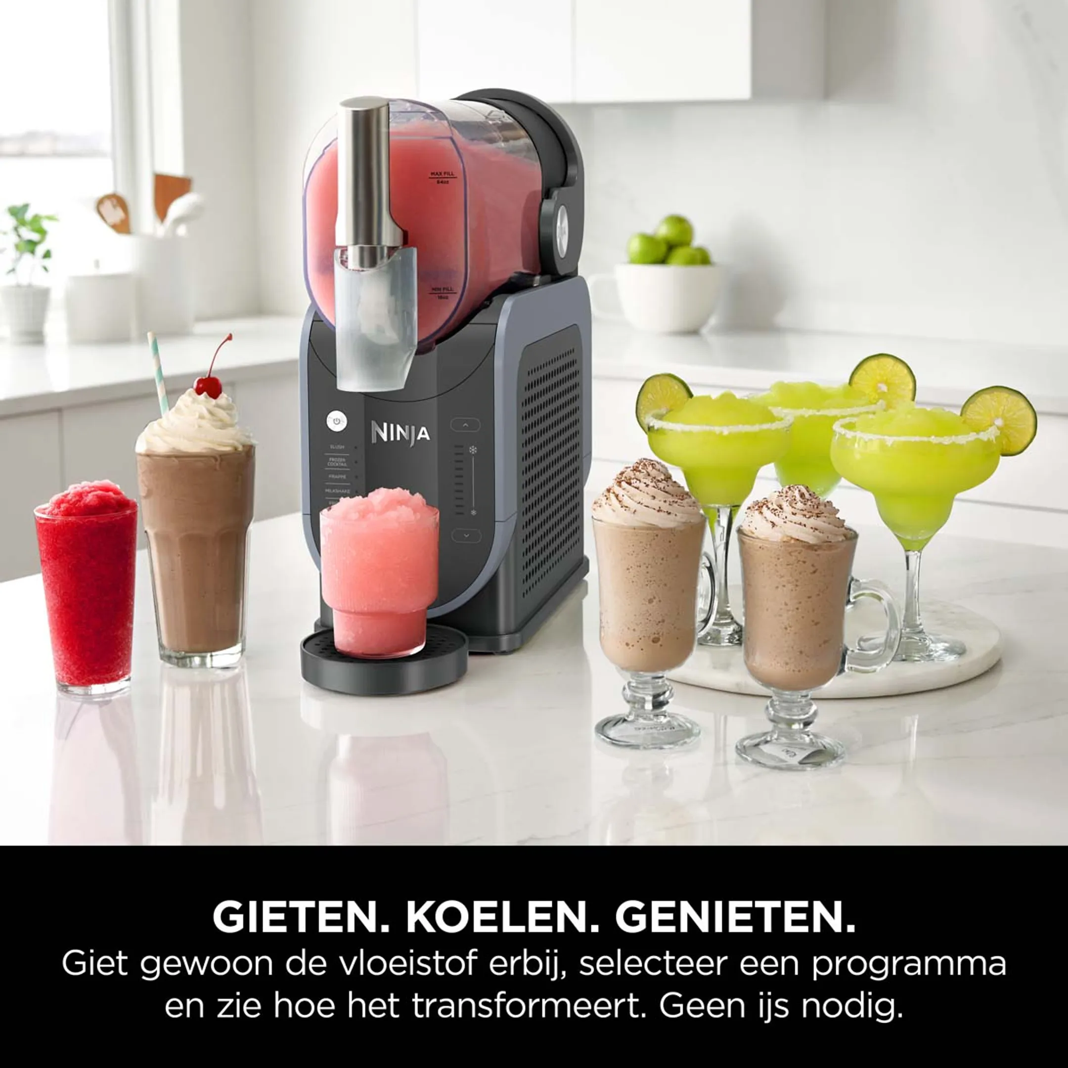 Ninja SLUSHi ijsdrankjes, granita en slush puppy maker - FS301EU