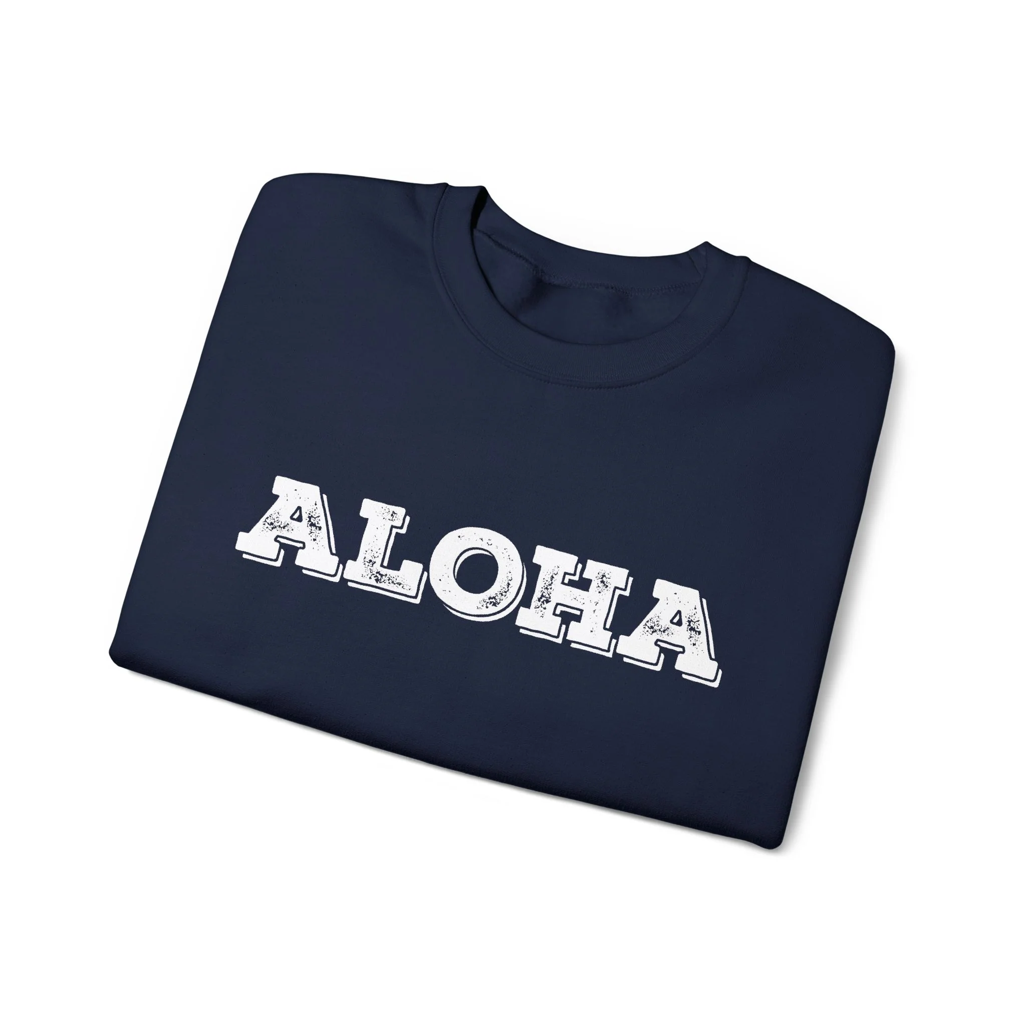 Crewneck Sweatshirt - Classic White Heavy Blend Crewneck
