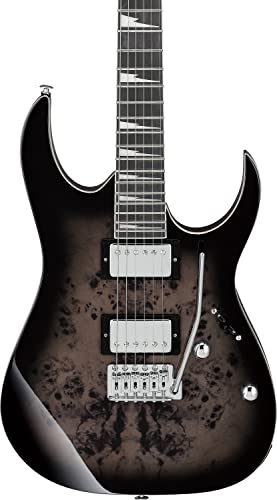Ibanez Gio GRG220PA1 BKB Transparent Brown Black Burst   Chitarra elettrica : Strumenti Musicali