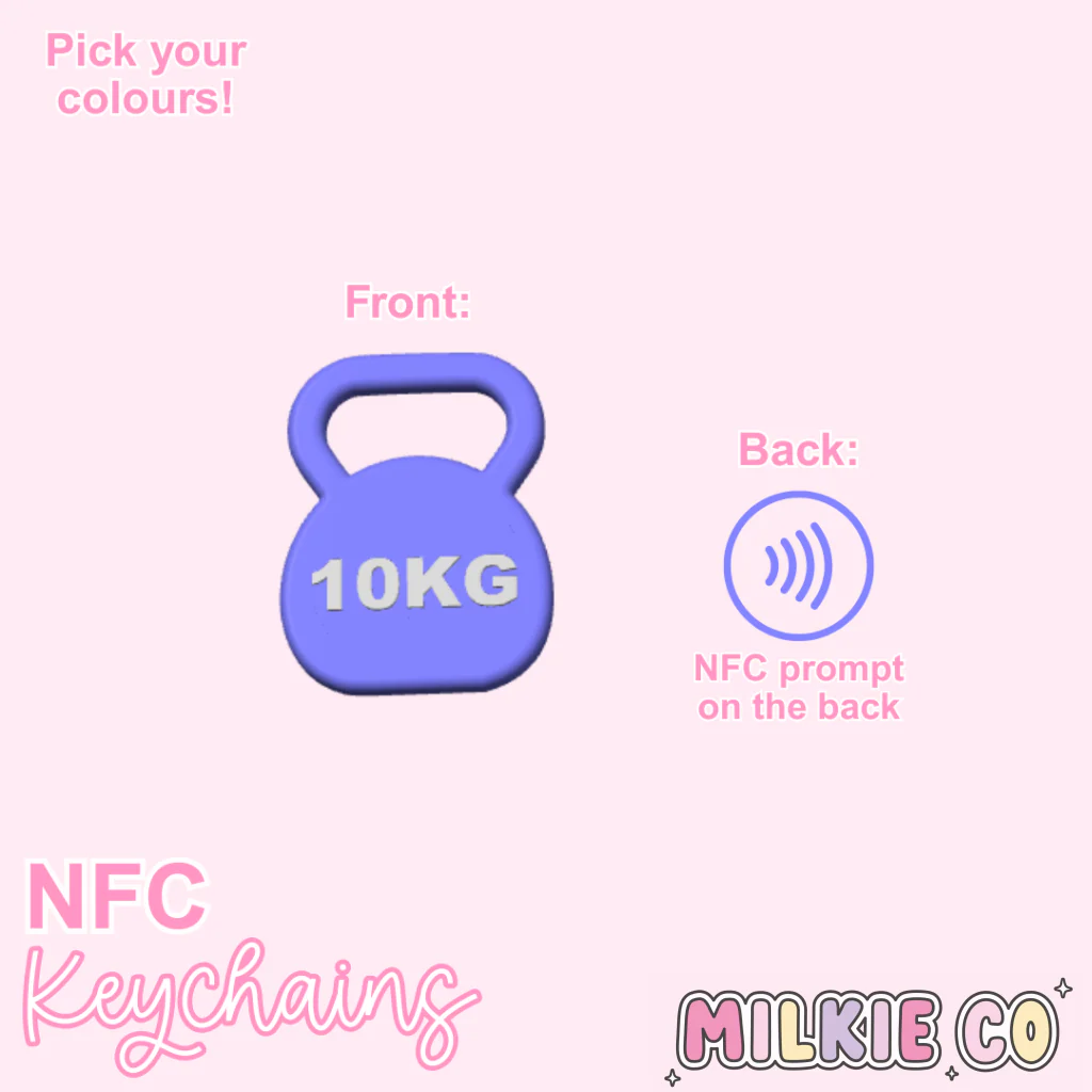 Gym NFC Keychain
