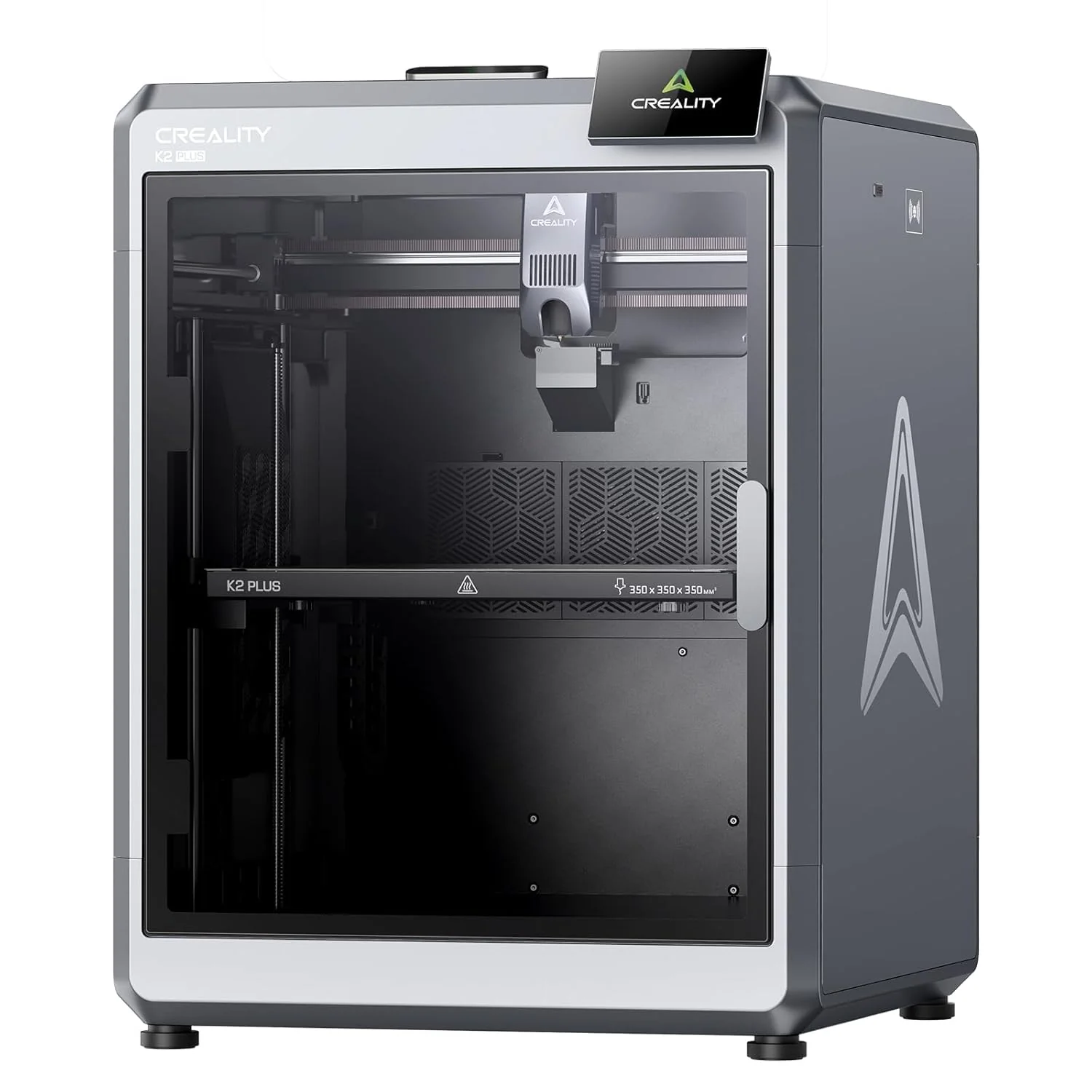Creality K2 Plus Combo 3D-Drucker, 16-Farben Multimaterial-Druck, 350³mm XXL-Bauraum, Servo-Direktantrieb, Dual-KI-Kameras, Ultra-Leise