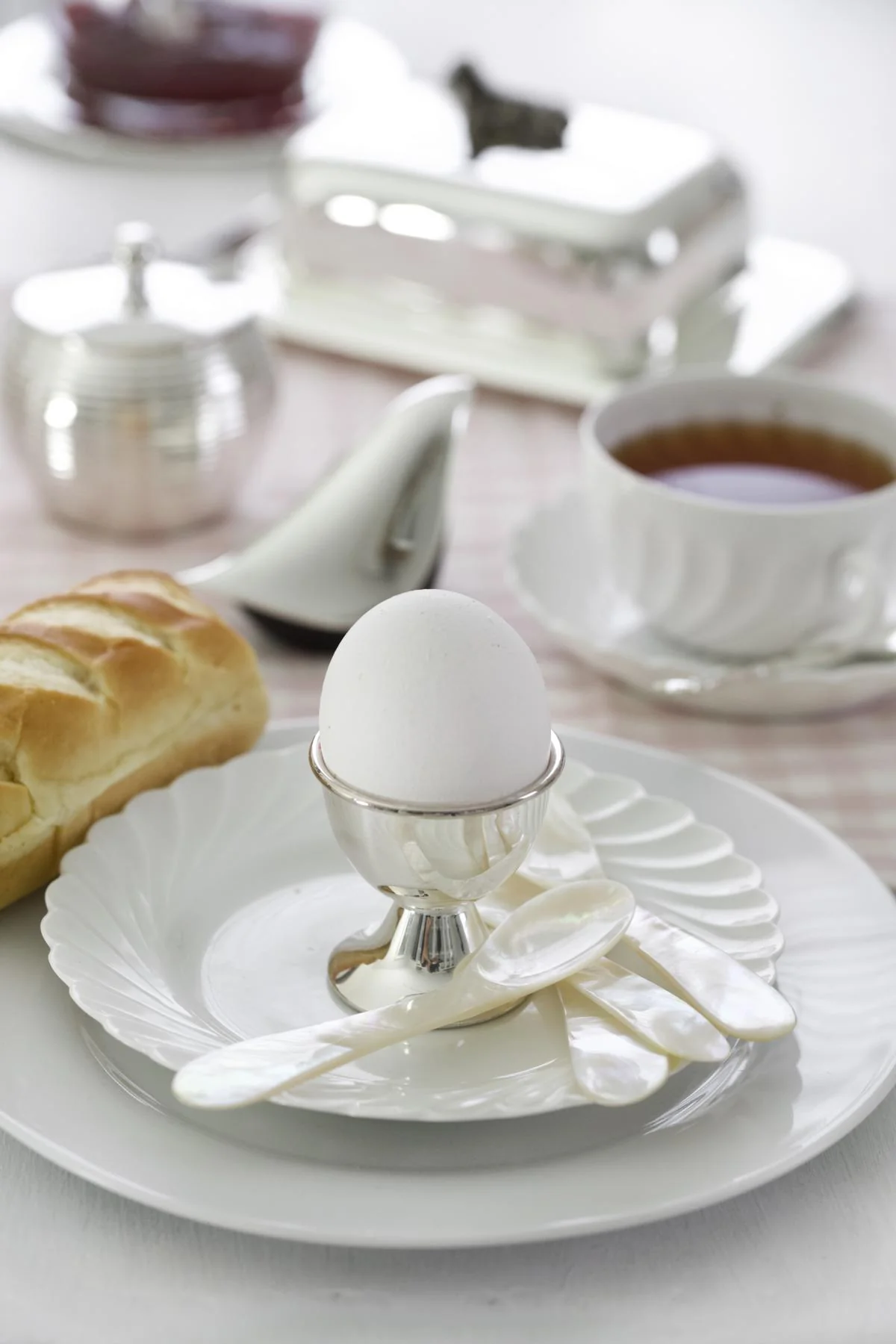 Silver-Plated Egg Cup