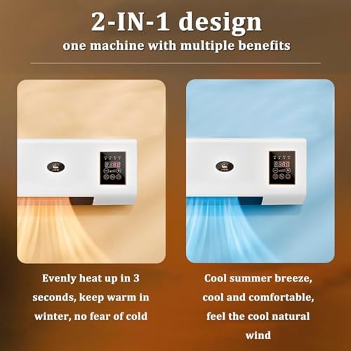 Tragbarer Klimaanlagen-Ventilator mit Fernbedienung, Verdunstungskühler für Schlafzimmer Büro, Ruhige Schreibtischkühleinheit, 3 Geschwindigkeiten, Energieeffizient, Kompaktes Design für den Heimgebra