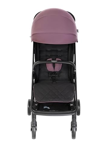 GRACO   Myavo Passeggino leggero con chiusura veloce e parapioggia   0 22 kg, dalla nascita fino a circa 4 anni, Mulberry : Amazon.it: Prima infanzia