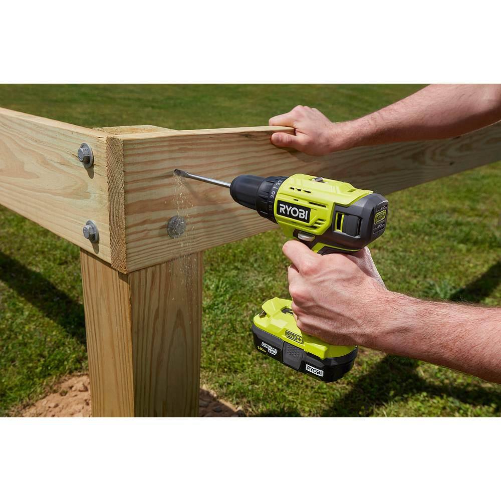 RYOBI ONE+ Kit combinat fără fir de 18 V cu 10 scule, 3 baterii și încărcător PCK750KN, 2025