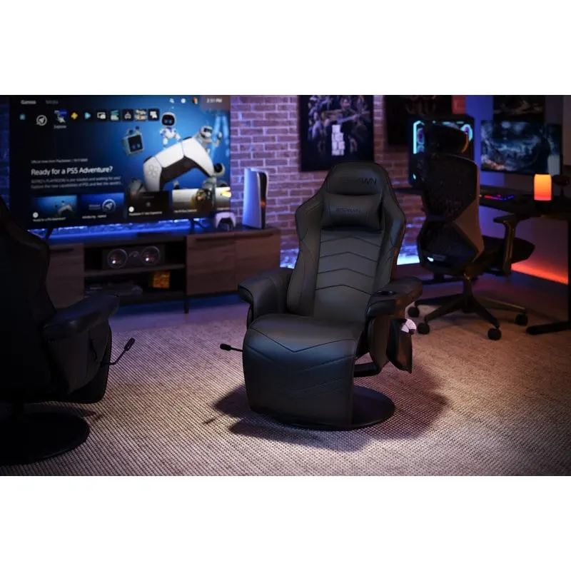Gaming Recliner - Reclining Gaming Chair with Footrest