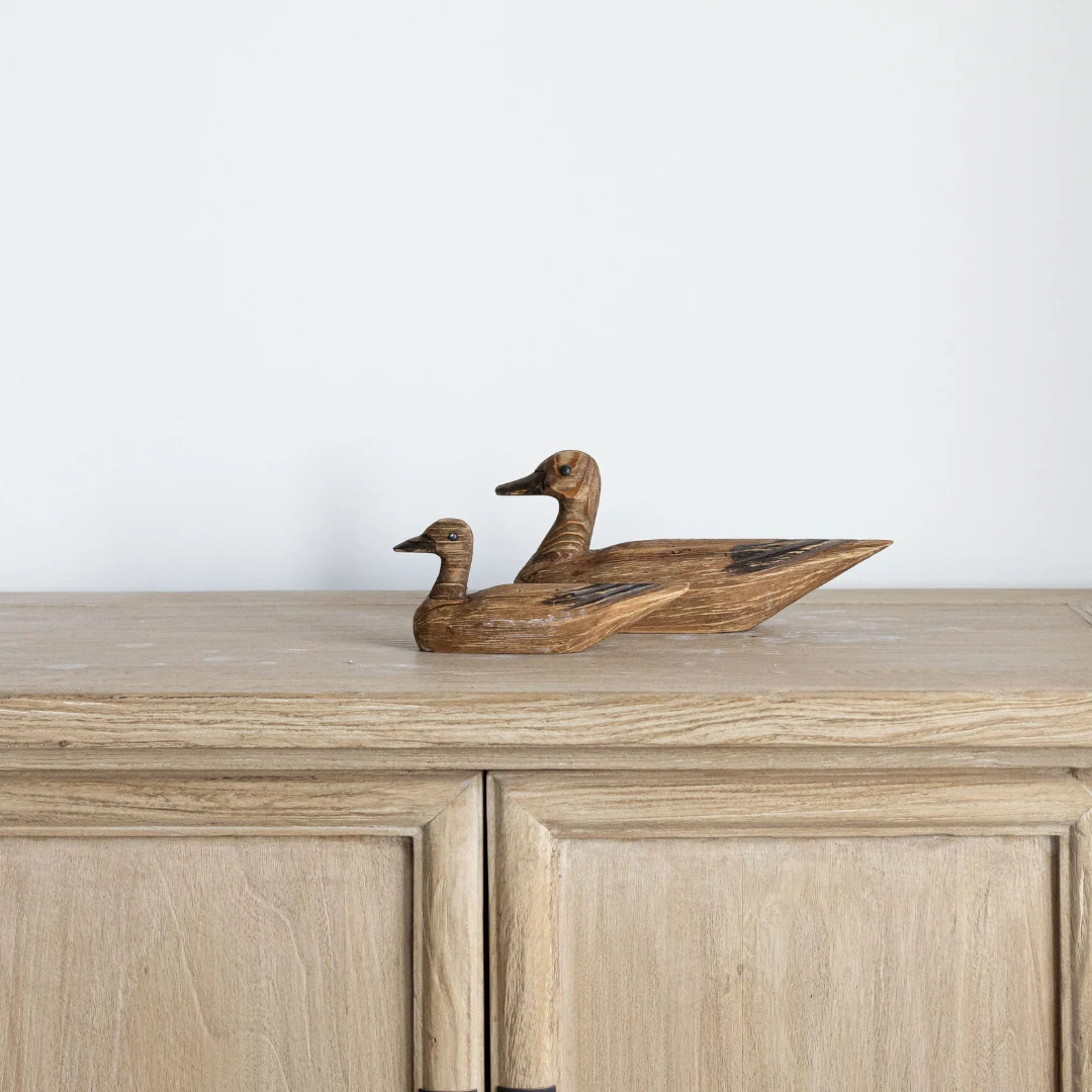 Wooden Duck Decor