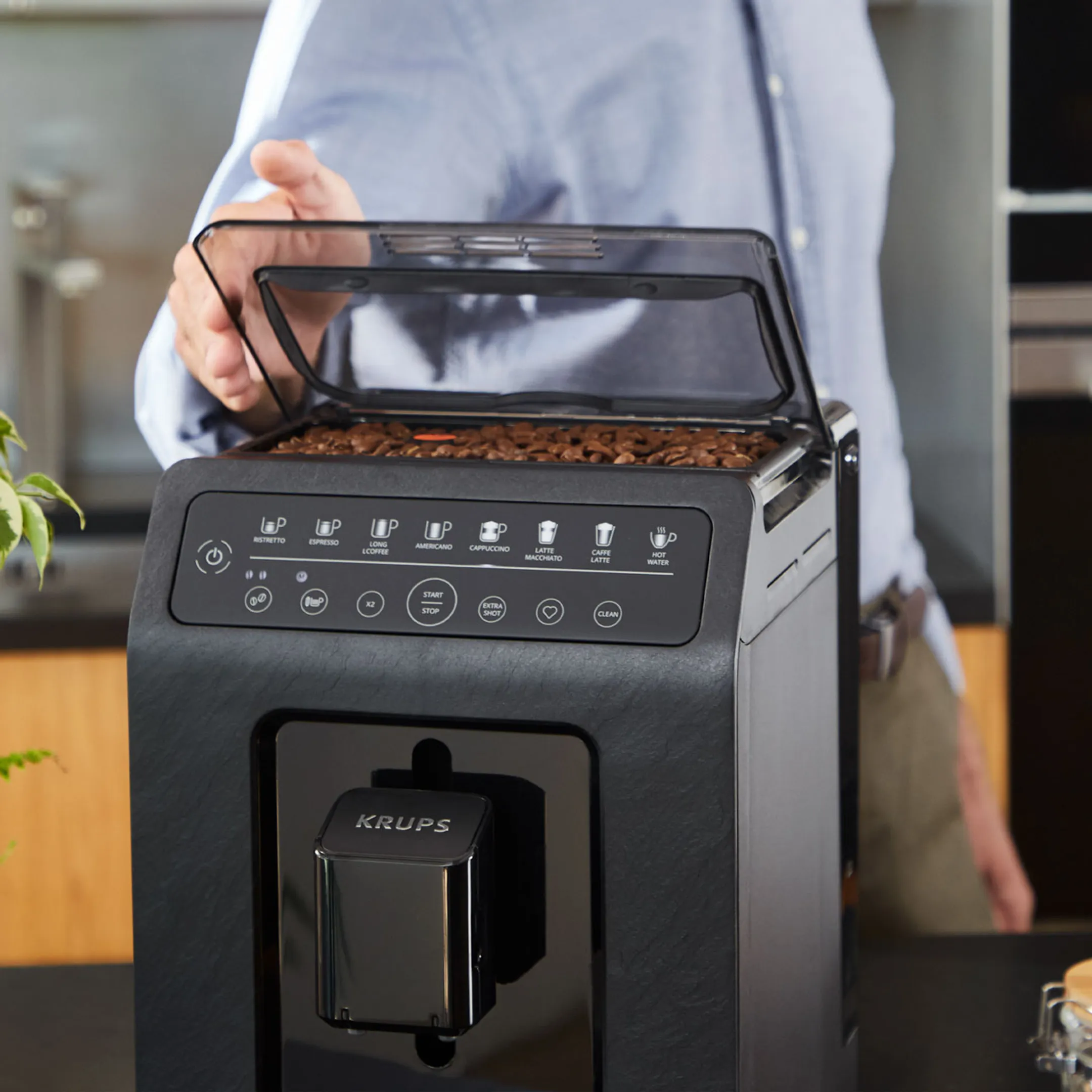 Krups Volautomatische Espressomachine Evidence Eco-Design YY4899FD