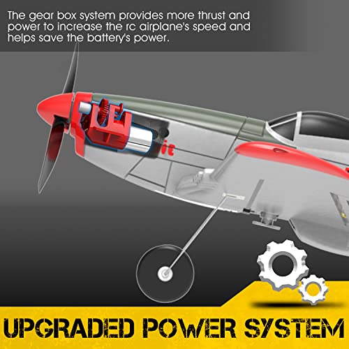 VOLANTEXRC P51d Mustang 4 Canali 2,4 Ghz RC Plane RTF, Aereo Radiocomandato Per Principianti, Aerei RC Per Adulti E Bambini, Semplice E Pronto Per Volare : Amazon.it: Giochi e giocattoli