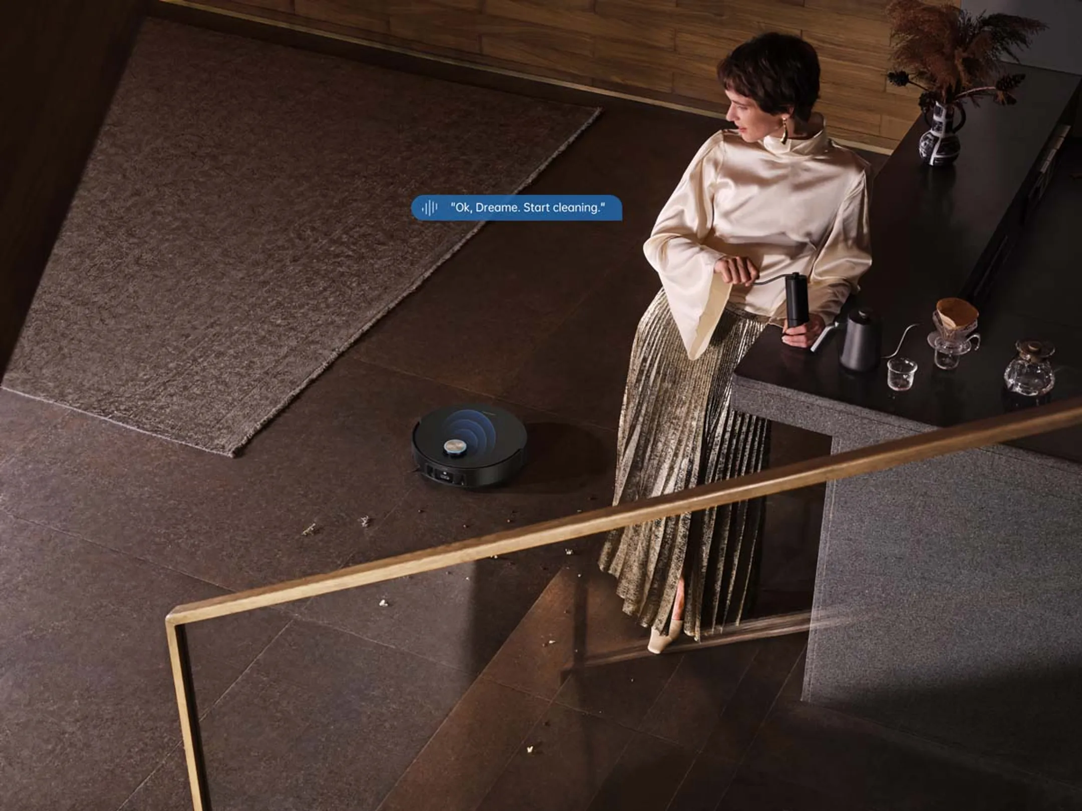 Dreame Robotstofzuiger 2in1 X50 Ultra Complete Black