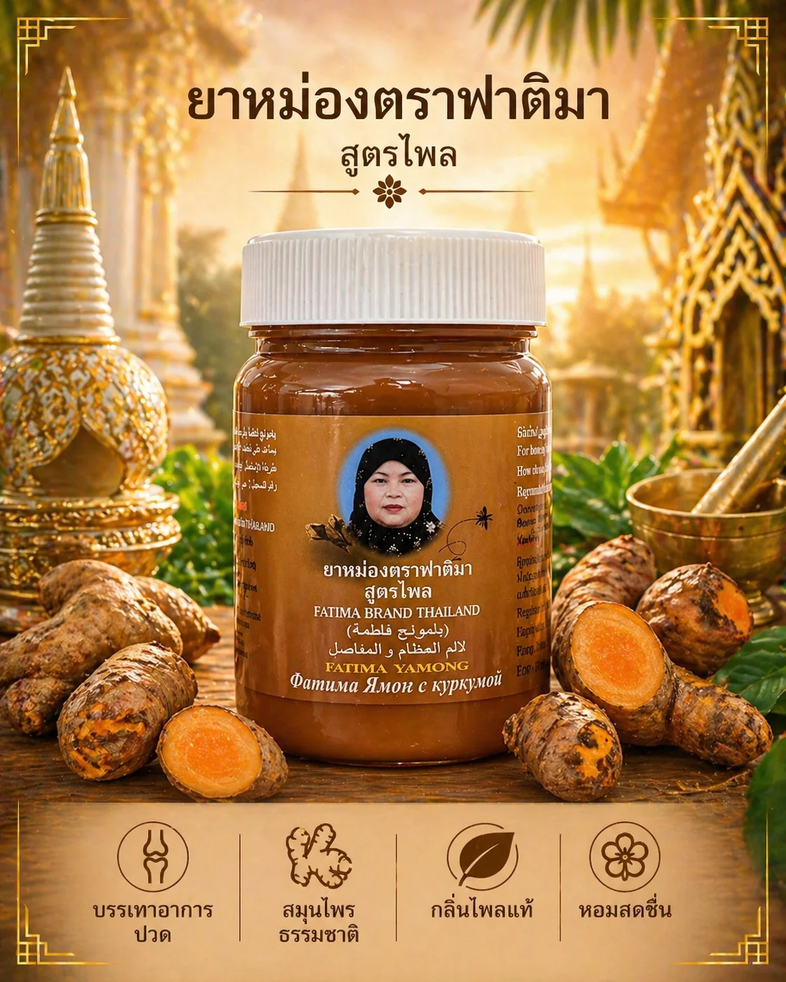 Fatima Yamong balm - Phlai formula