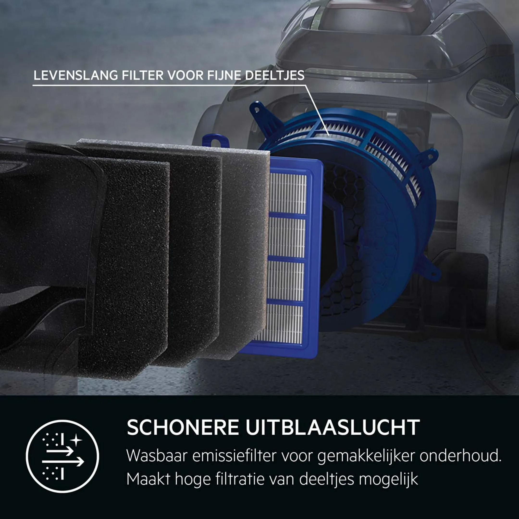 AEG Stofzuiger zonder zak LX9-3-STM