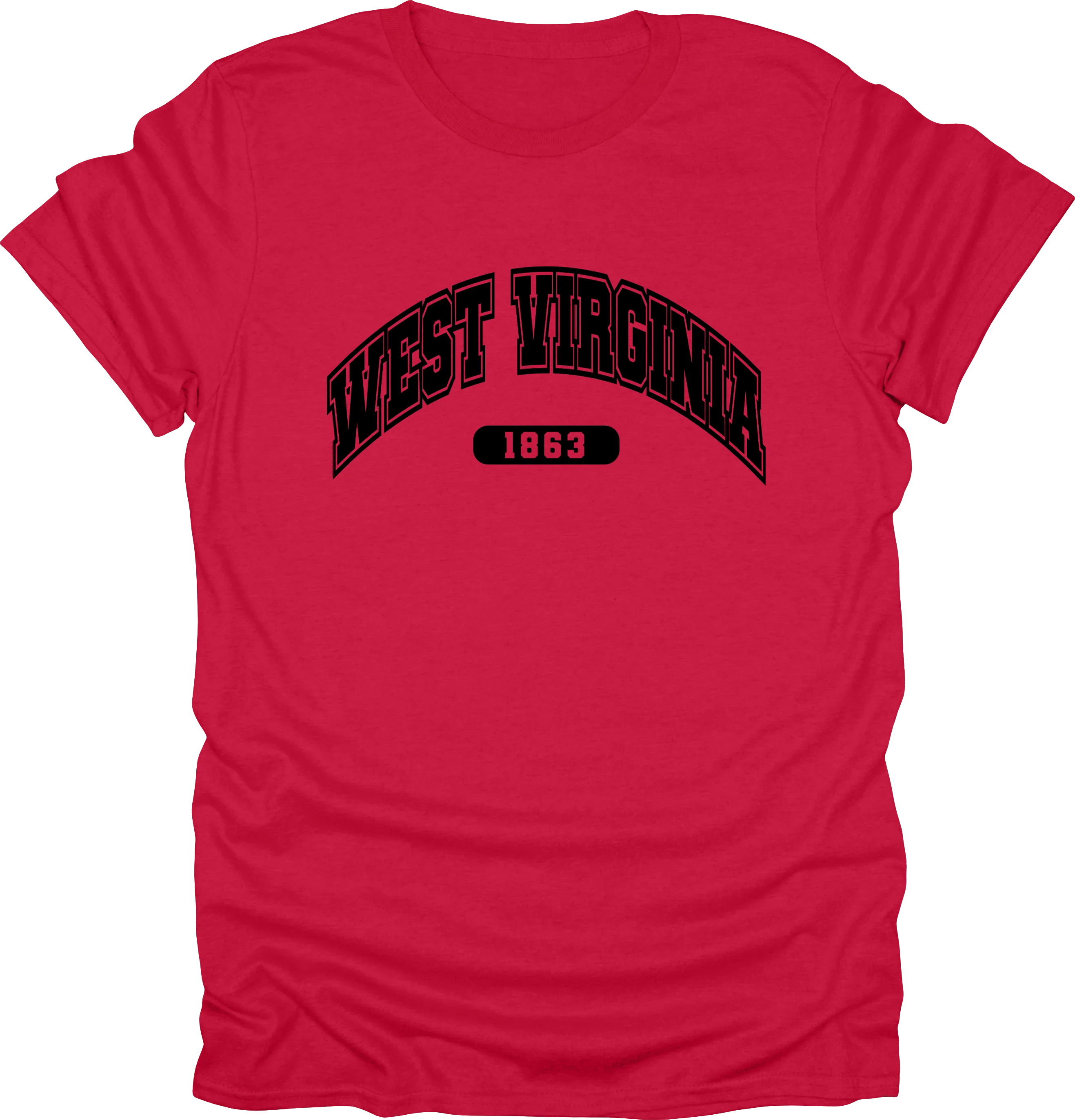 West Virginia Statewear �C Est. 1863: Mountain State T-shirt