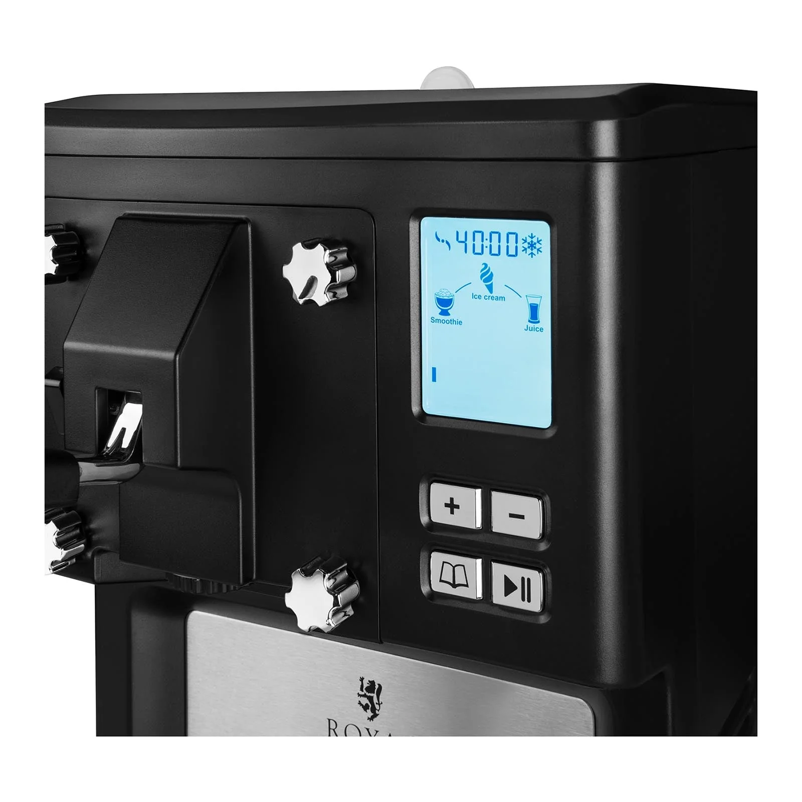 Macchina per Gelato Italiano 200 W – Capacità 1,5 Litri, Gelatiera Artigianale