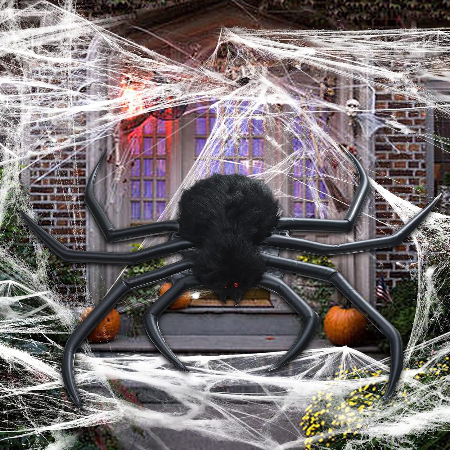 Halloween inflatable spider