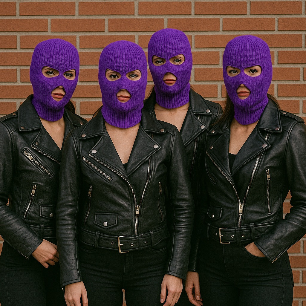 Purple Ski Face Mask Thief Mask Sheisty l 3067