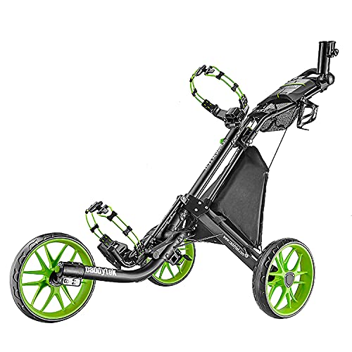 Caddytek facile Piegati Carrello da Golf cart 3 ruote LIME : Amazon.it: Sport e tempo libero