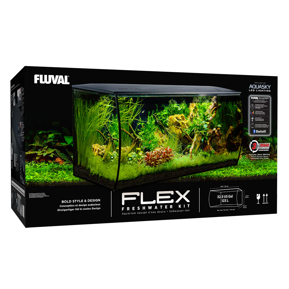 Fluval FLEX Kit Acquario Bianco - 123 L