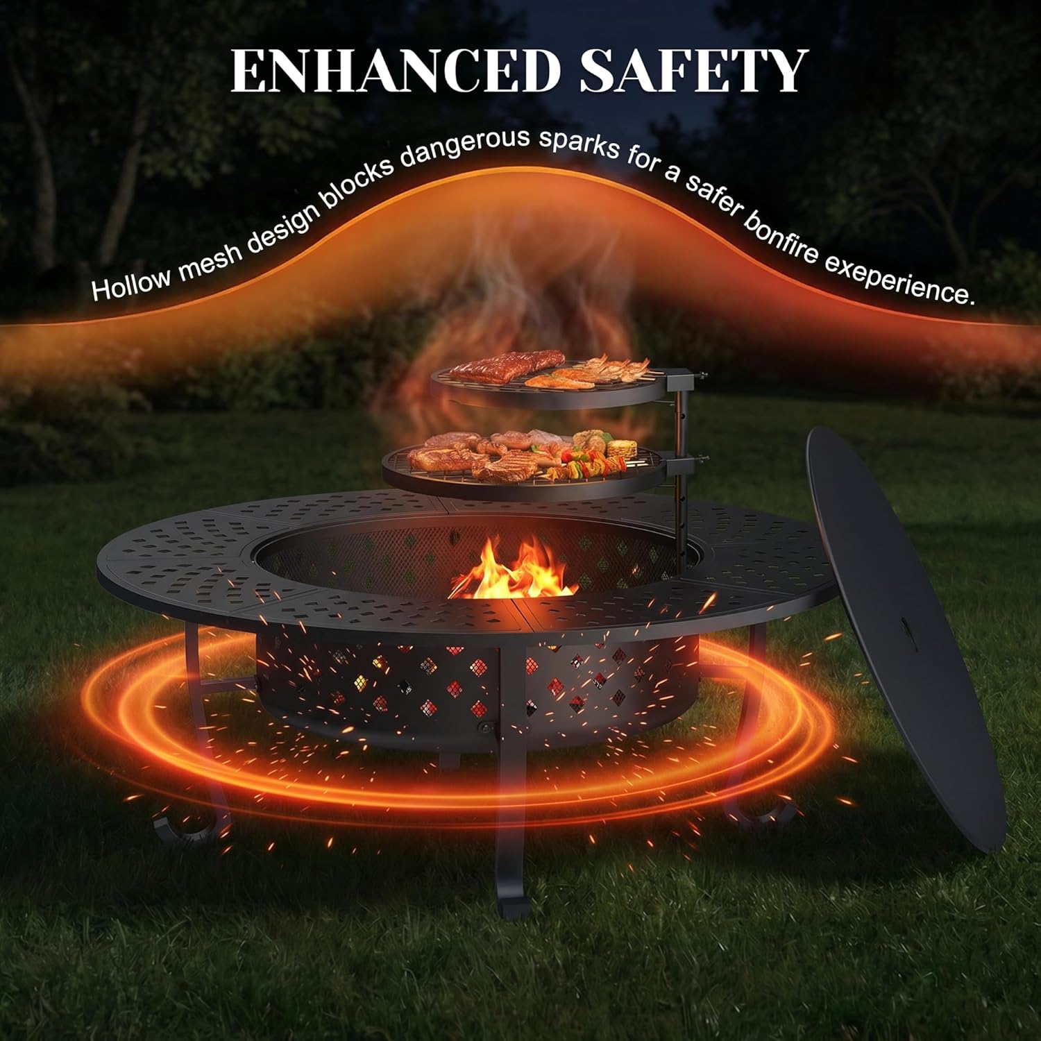 Outdoor Fire Pit, 48
