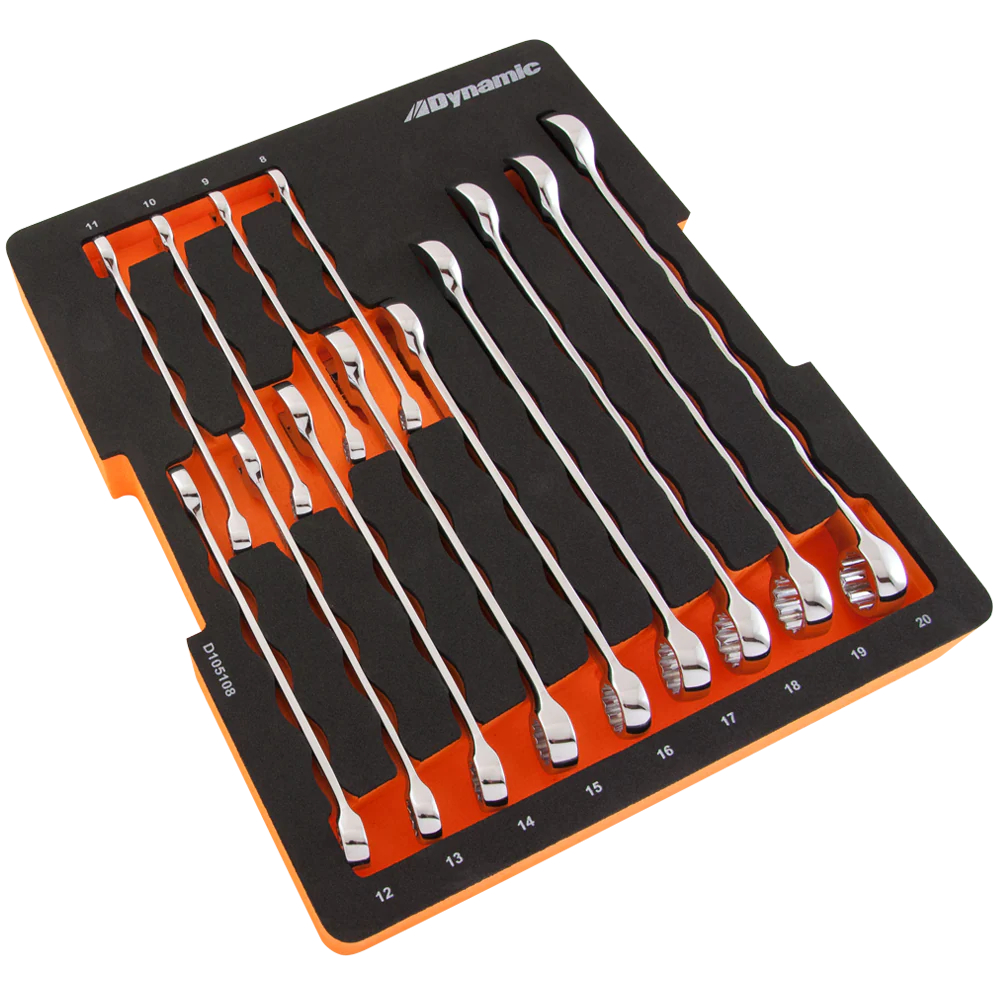 Dynamic D105108  ~  Combination Wrench mm Mobility Set W/Too