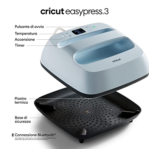 Cricut 2009146 riscaldante Termopressa sublimazione