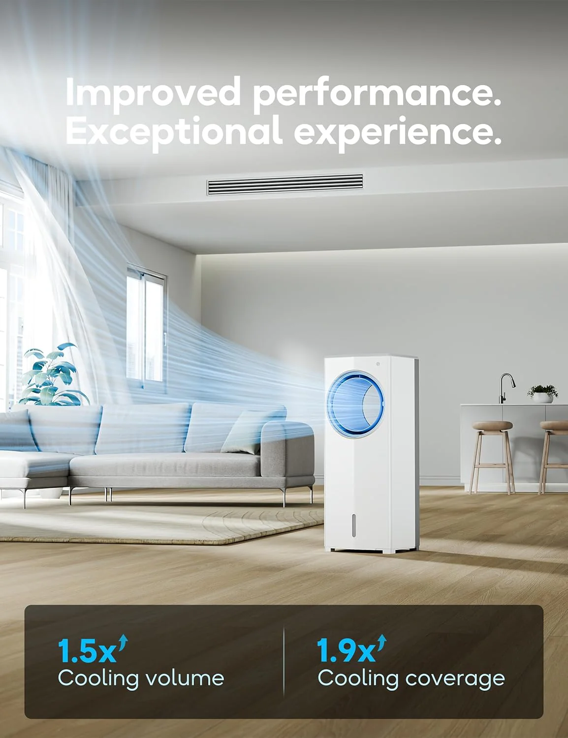 Windowless Portable Air Conditioner, 26.3