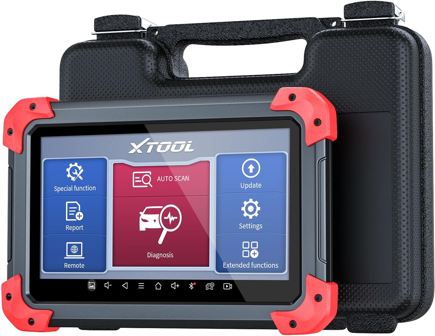 Bidirectional Scan Tool: 2024 Newest Automotive Scanner Diagnostic Tool with ECU Coding Active Tests All System Scan 36+ Resets Crankshaft Relearn Android 10 3-Year Updates