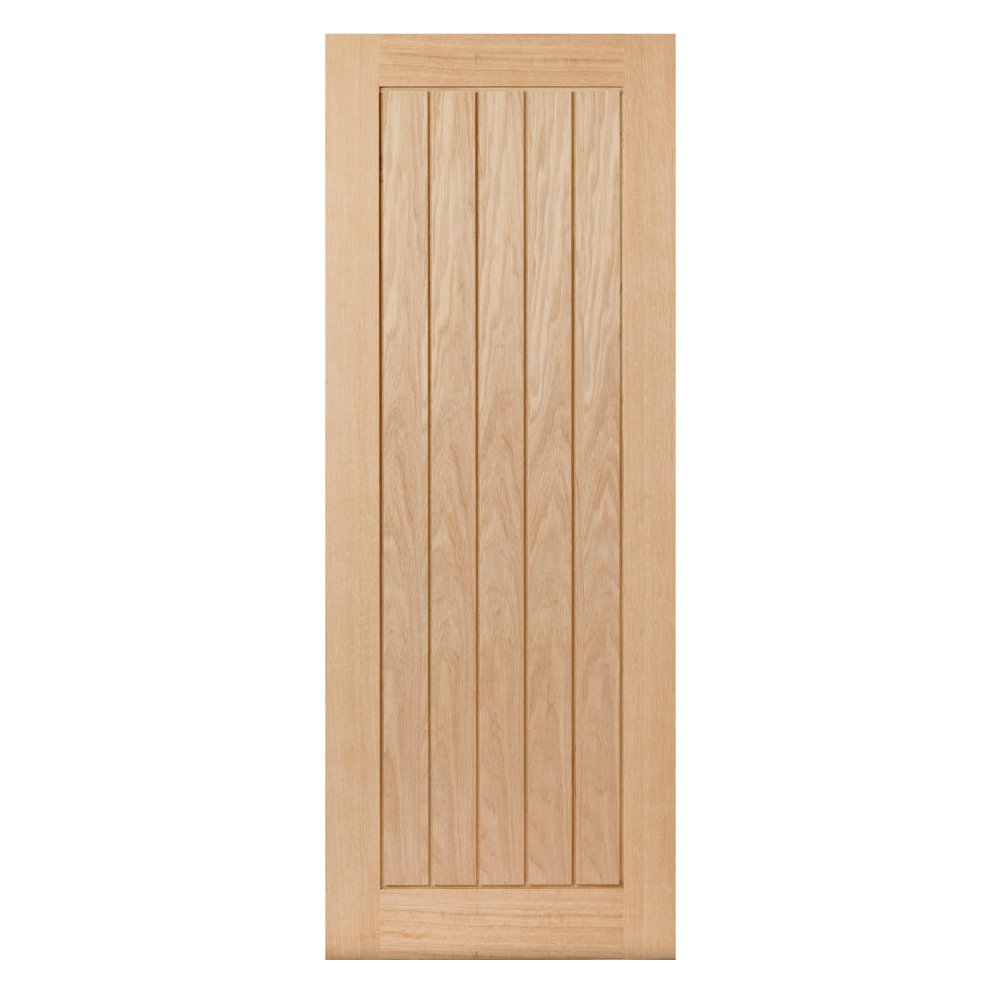 J B Kind Thames Original Oak Internal Door – Unfinished
