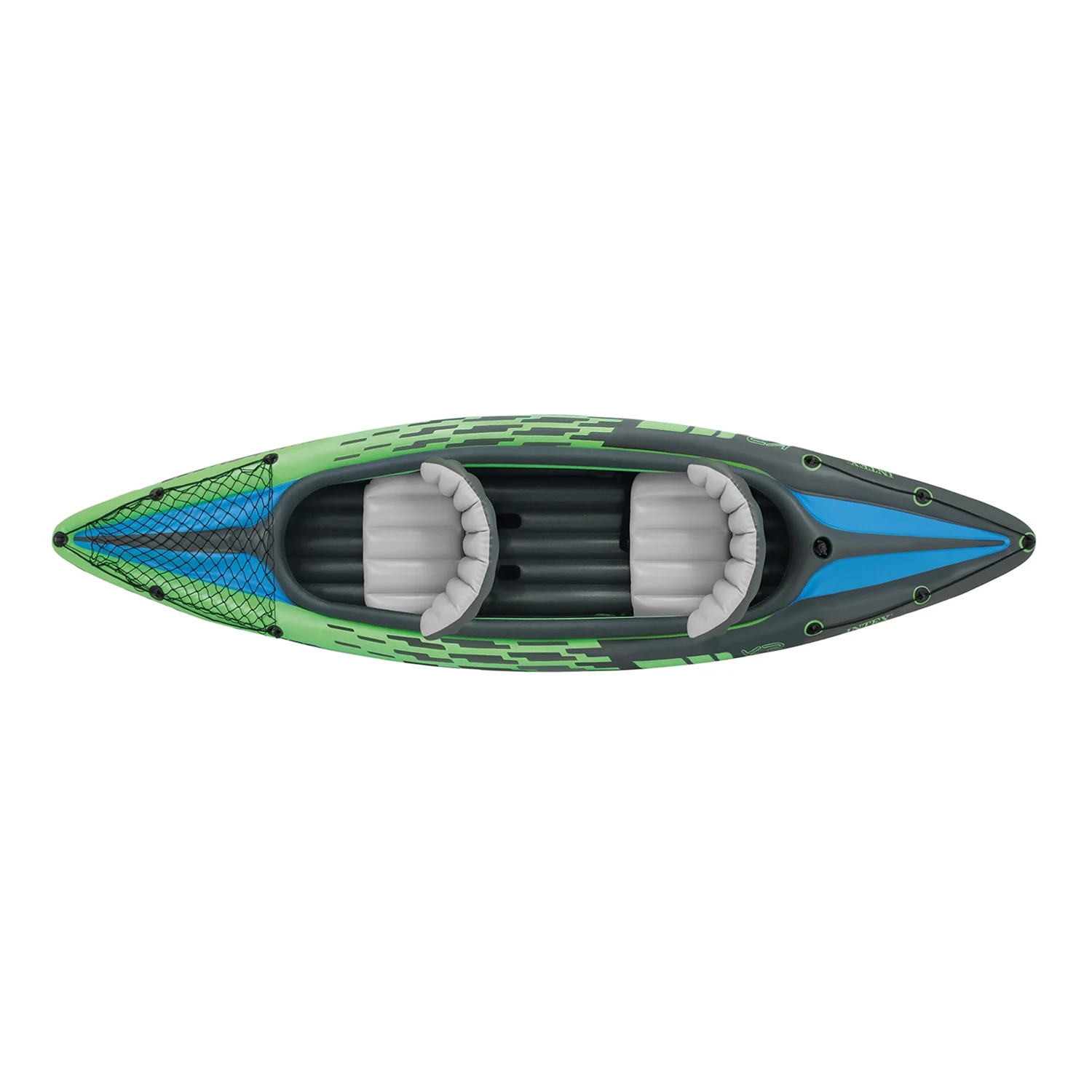 2025 Opblaasbare kajak Intex Challenger K2 met peddels en handpomp