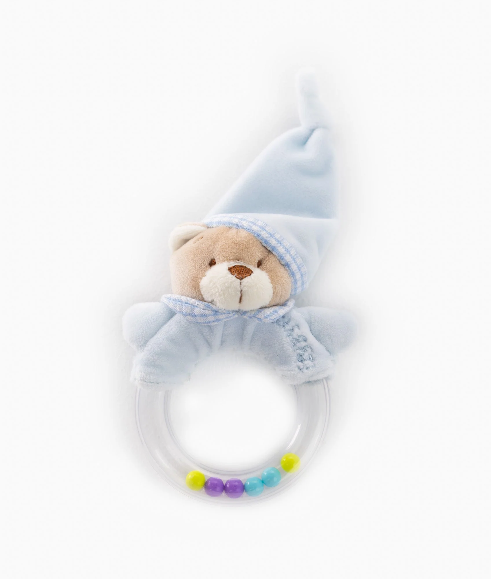 Baby Bear Rattle | Blue