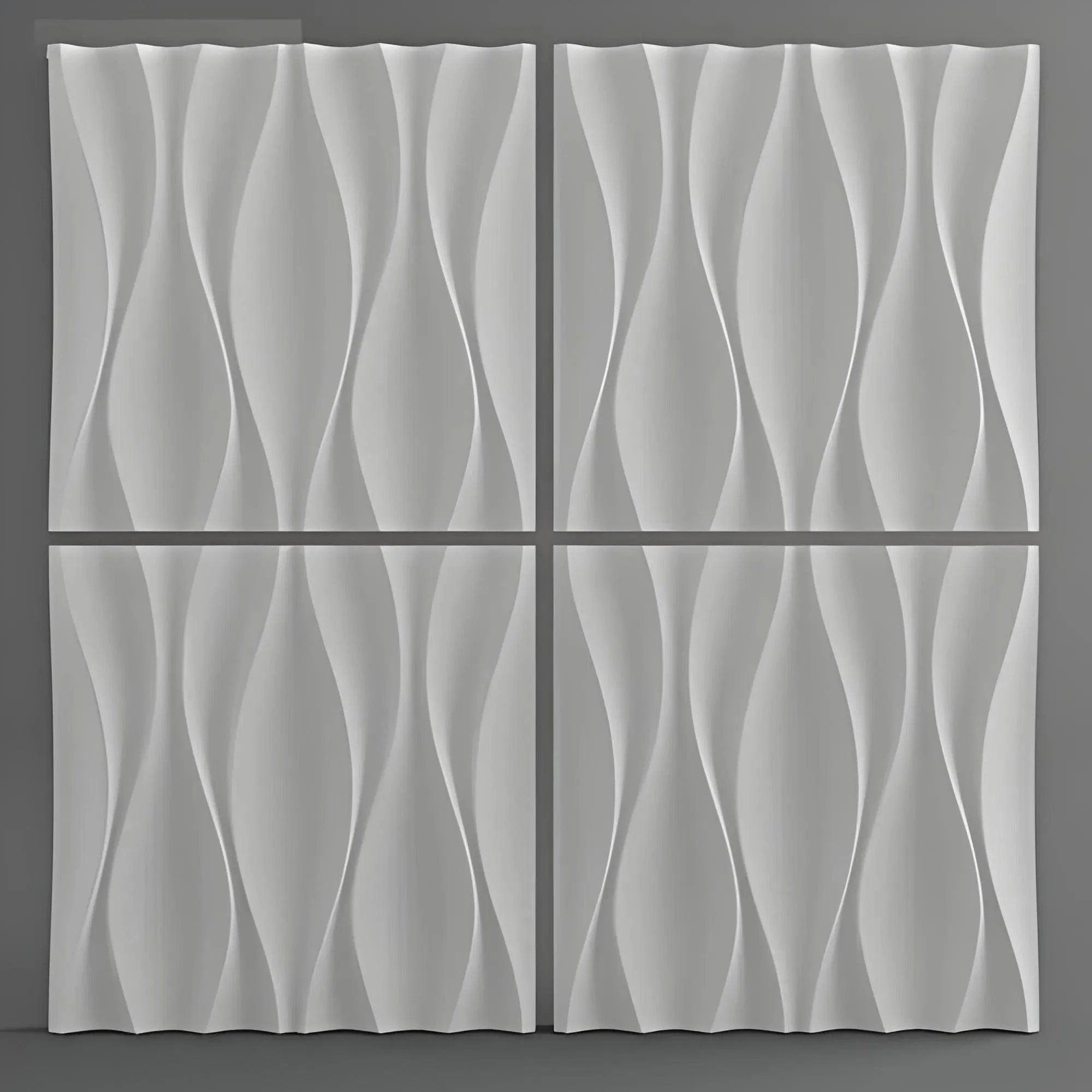 GYPSUM 3D WALL PANEL | FLOW 0111