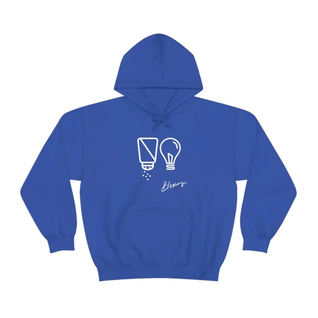 Salt and Light Christian Streetwear Hoodie | Oversize Aesthetic Faith Sweater for Worship God | Christian Gift for Him for Her