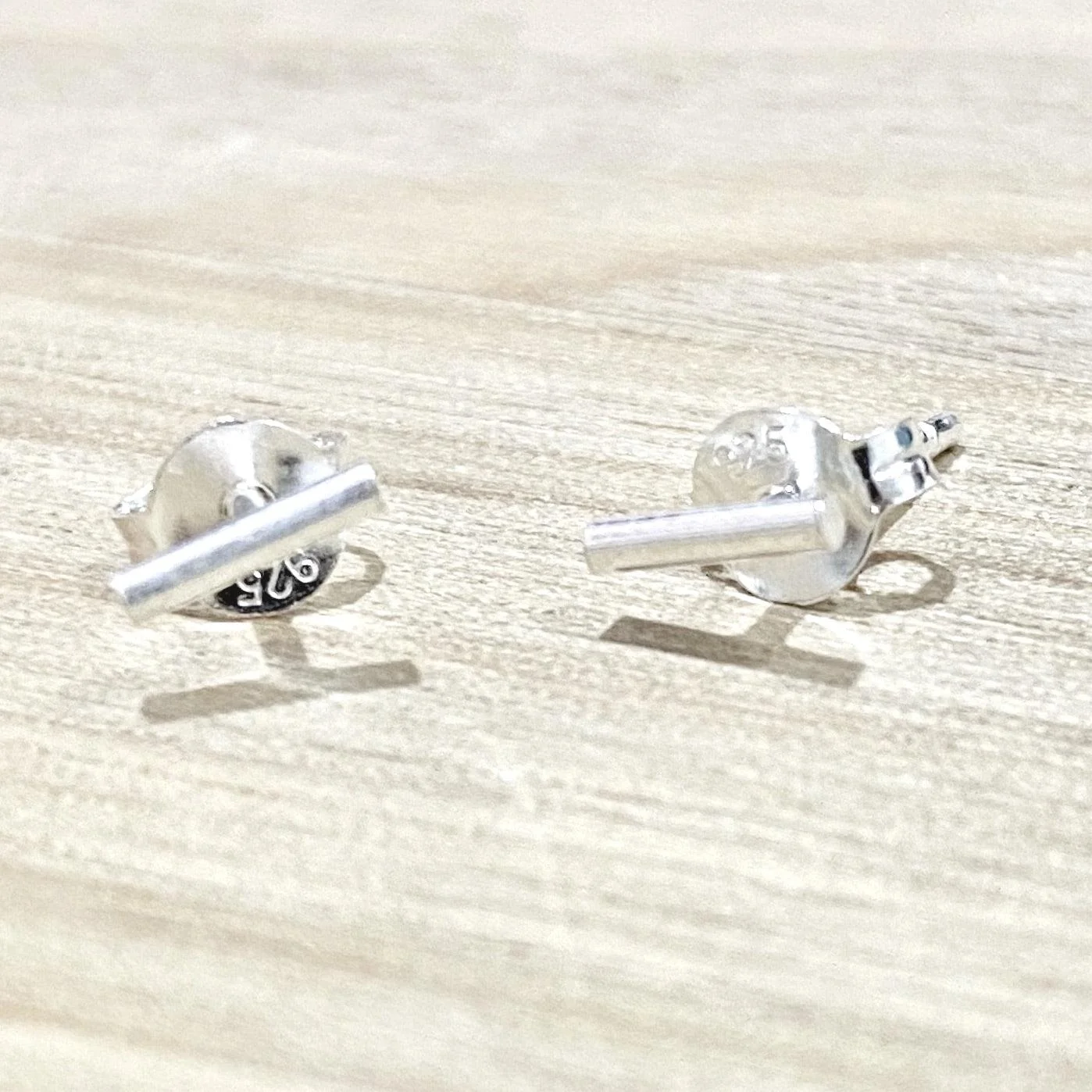 Laihas Simple Studs - Sterling Silver Mini Bar