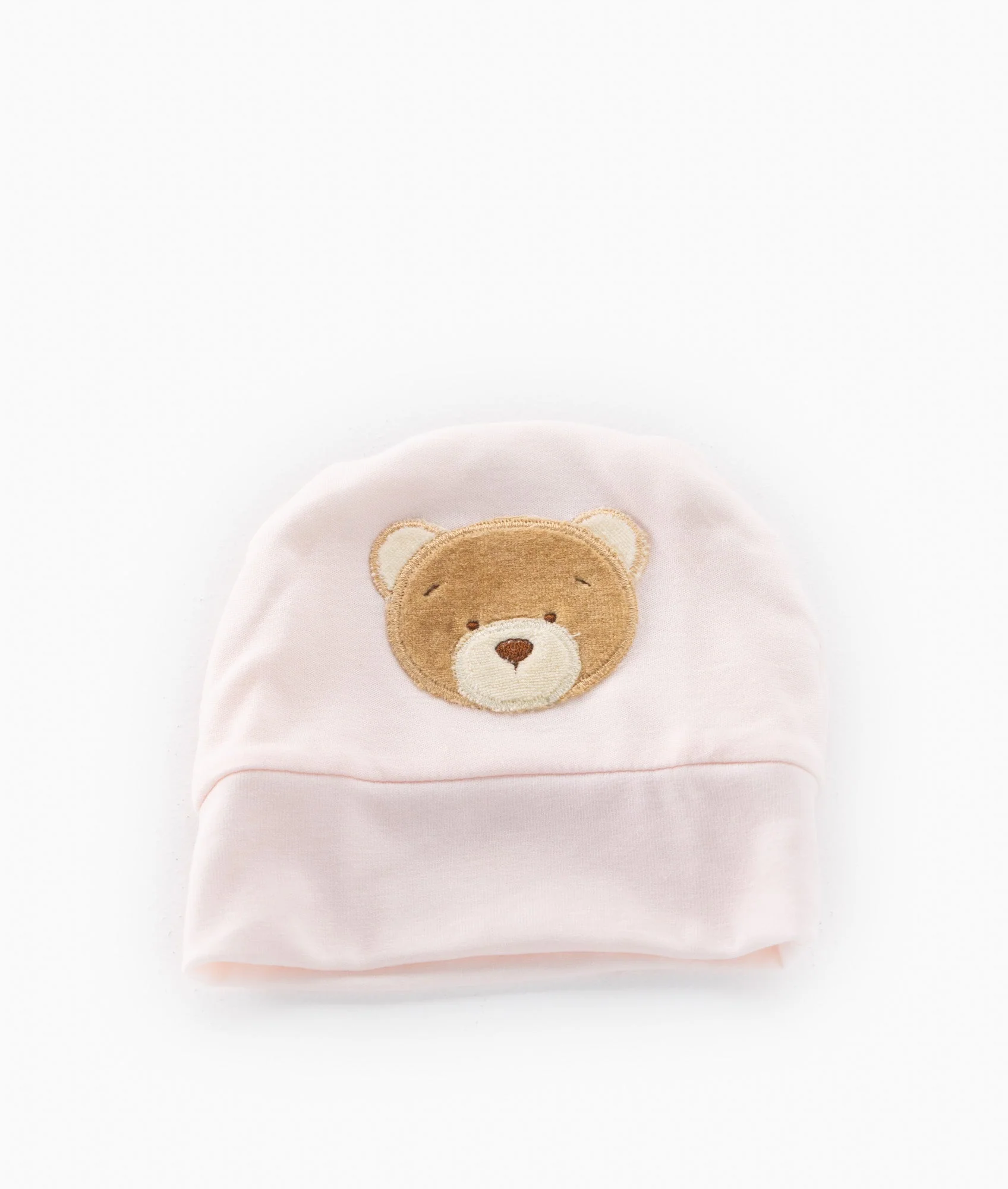 Baby Cotton Beanie | Pink